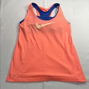 Nike Pink Tank Top with Racerback Design